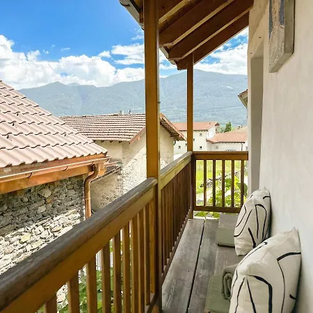 Tiny House Rustico Bovini شقة Cugnasco